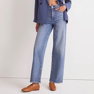 Madewell the perfect vintage wide leg jean.